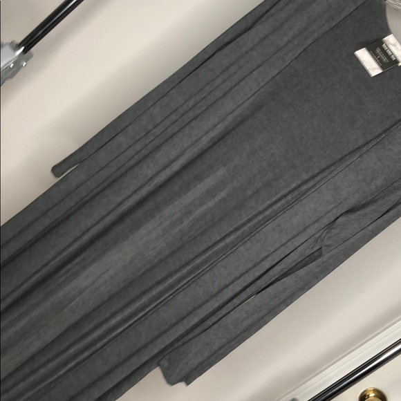 Charcoal Duster / Cardigan - Picture 5 of 8